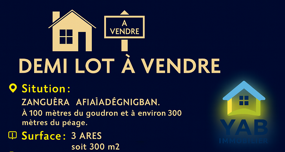 Demi lot à zanguera